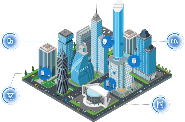 LoRaWAN GTB Smart building